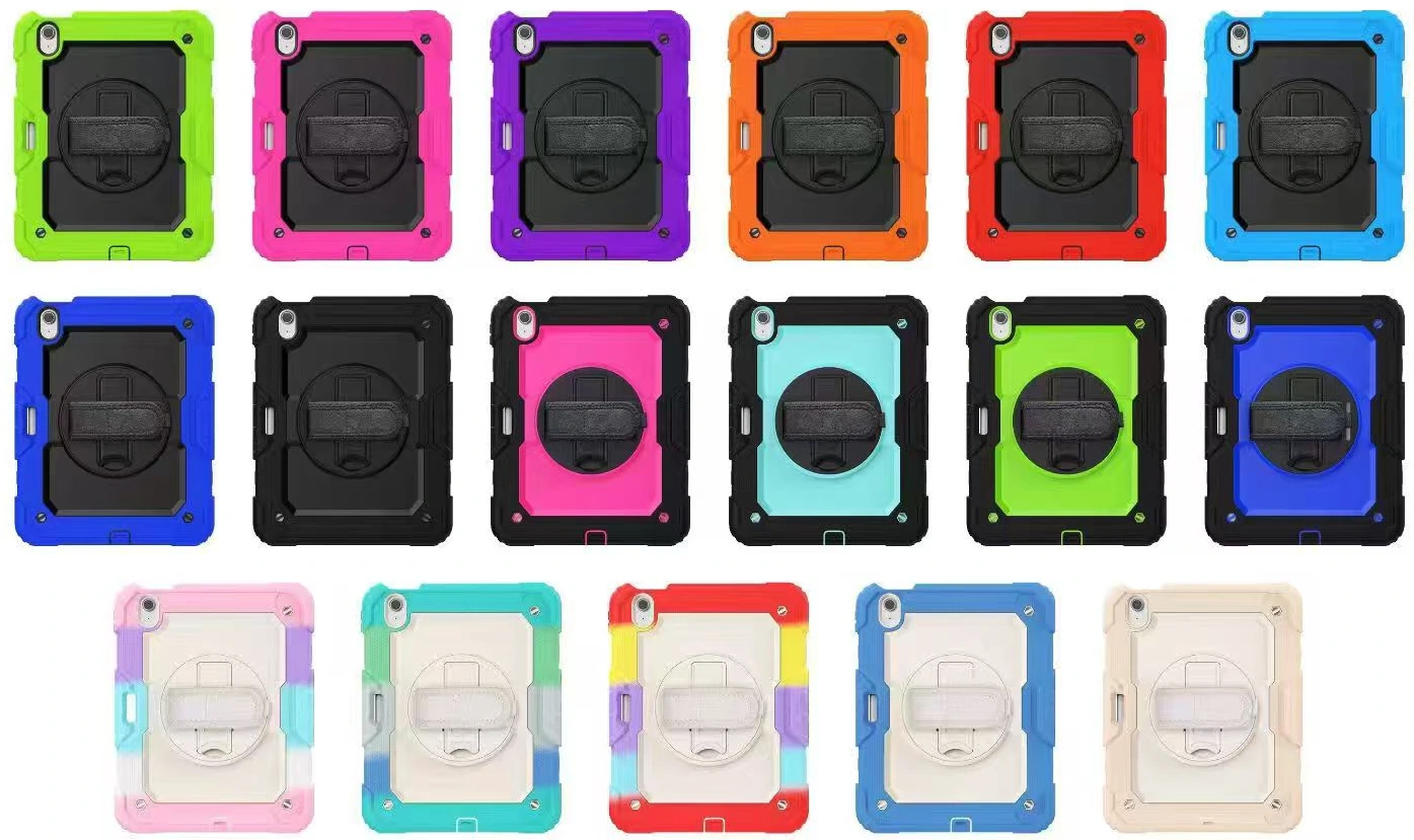 Seventeen real B-style soft hand strap case variants in bright, black-panel and light-color combinations